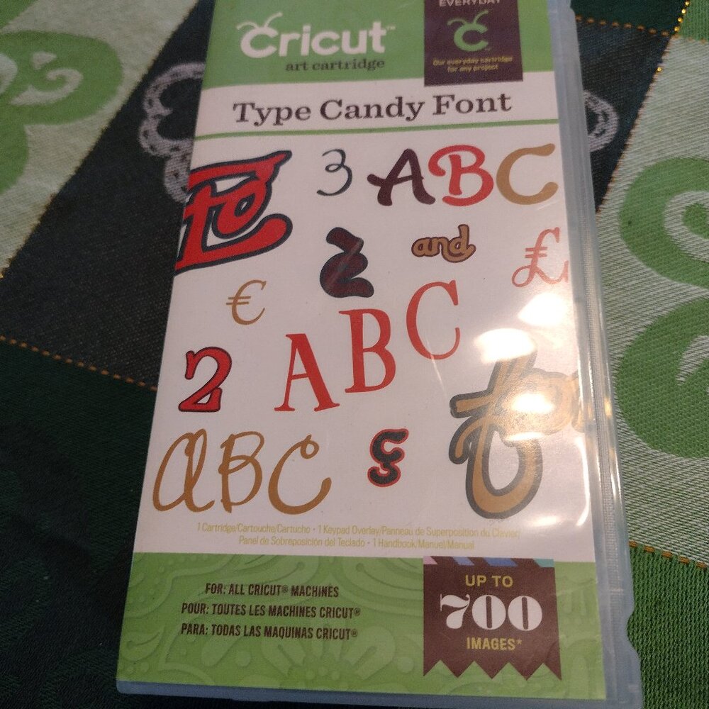 Provo Craft Cricut: Type Candy Font (2001253)